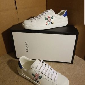 Gucci Men Sneakers Bianco